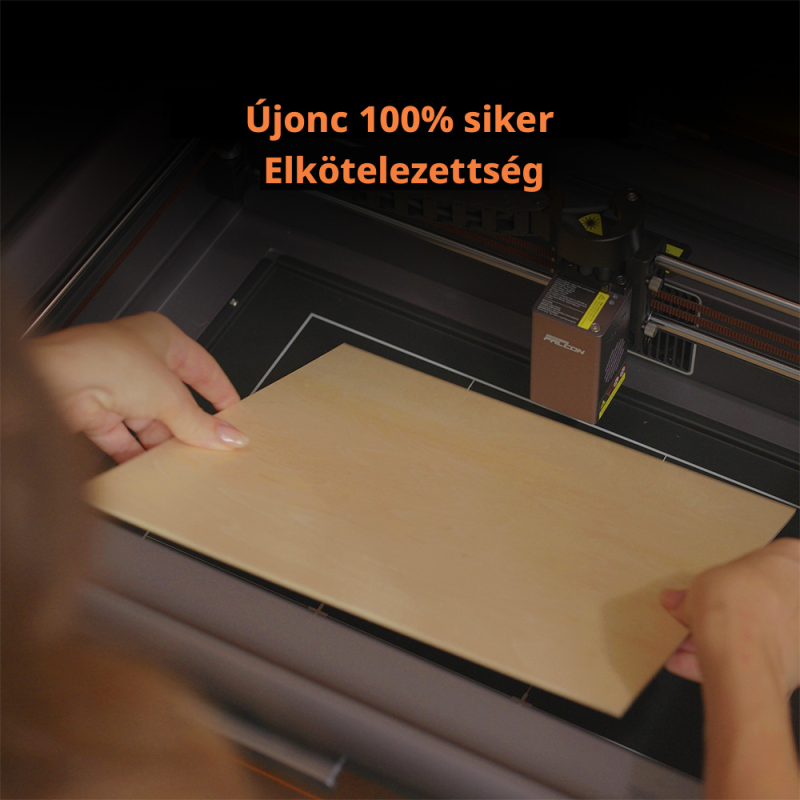 Creality Falcon A1 10W Lézergravírozó és Lézervágó Gép, CoreXY, Akár 600 mm/s, Intelligens Kamera, 305 × 381 mm Munkaterület, Zá