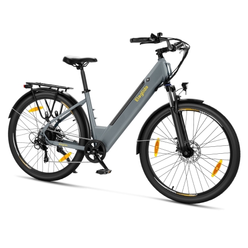 ELEGLIDE T1 ST Elektromos Trekking Kerékpár, 250 W Motor, 468 Wh Kivehető Akkumulátor, Akár 100 km Hatótáv, 25 km/h, Shimano 7 S