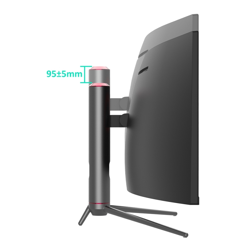 TITAN ARMY C49SHC 49" Ívelt Gaming Monitor, 32:9 UltraWide, 3840×1080, 144 Hz, 1 ms, 1800R HVA, HDR400, USB-C 65 W