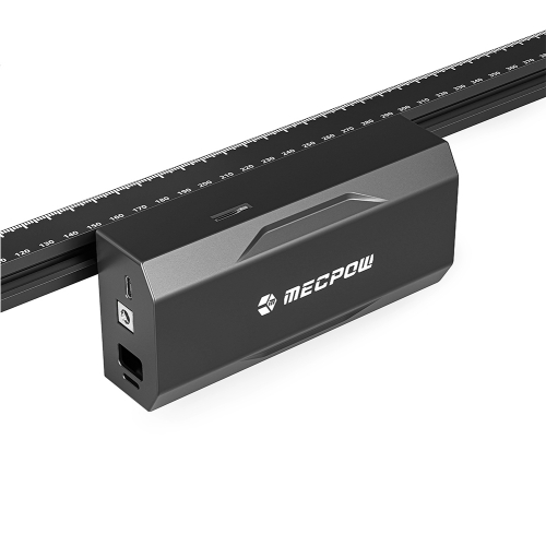 Mecpow X3S 7W Diódalézeres Lézergravírozó Gép, 360×360 mm Munkaterület, 10 000 mm/perc, 0,05×0,07 mm Lézerpont, WiFi és Type-C