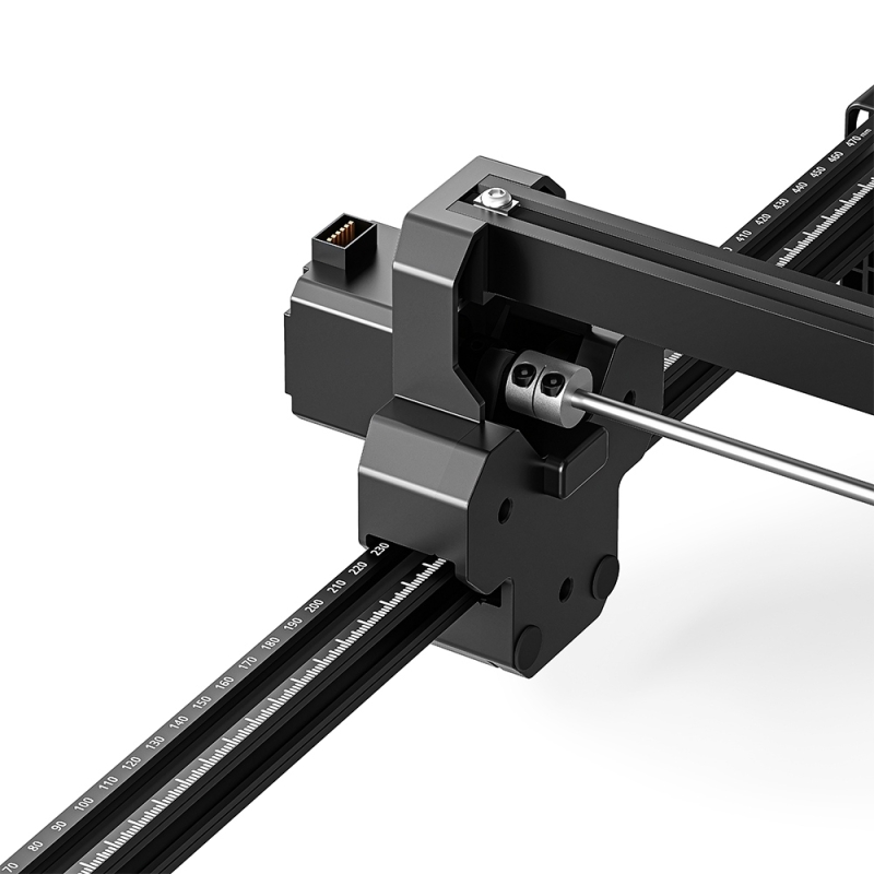 Mecpow X3S 7W Diódalézeres Lézergravírozó Gép, 360×360 mm Munkaterület, 10 000 mm/perc, 0,05×0,07 mm Lézerpont, WiFi és Type-C