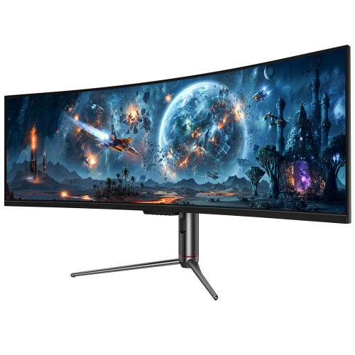 TITAN ARMY C49C1S 49" Ívelt Gaming Monitor, 32:9 UltraWide, 5120×1440 DQHD, 240 Hz, 1 ms, 1800R Fast VA, HDR400, USB-C 65 W
