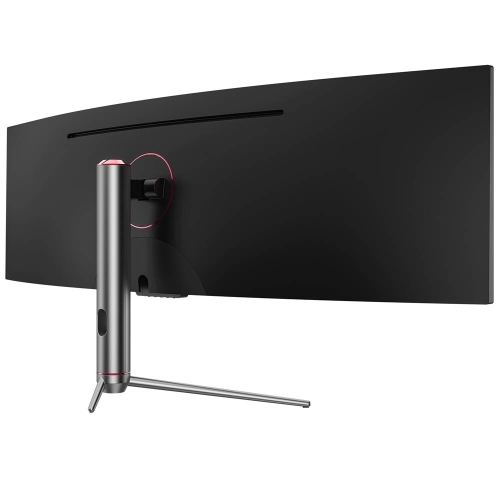 TITAN ARMY C49C1S 49" Ívelt Gaming Monitor, 32:9 UltraWide, 5120×1440 DQHD, 240 Hz, 1 ms, 1800R Fast VA, HDR400, USB-C 65 W