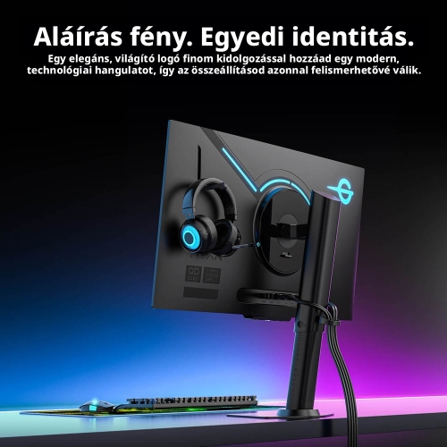 TITAN ARMY G2785S 26,5" QD-OLED Gaming Monitor, 2560×1440 QHD, 240 Hz, 0,03 ms GTG, HDR10, 1 500 000:1 kontraszt, FreeSync