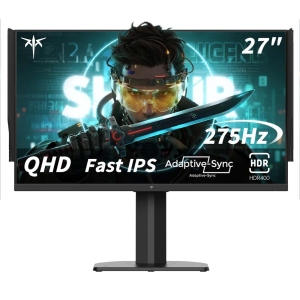 KTC H27E8 27" Gaming Monitor, QHD 2560×1440, 240 Hz, 1 ms MPRT, Fast IPS, HDR400