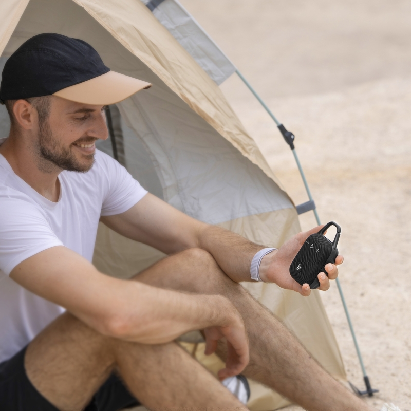 Tronsmart Mirtune H1 Hordozható Bluetooth Hangszóró, 8 W, Bluetooth 5.3, IPX7, Akár 20 Óra Üzemidő, Kék