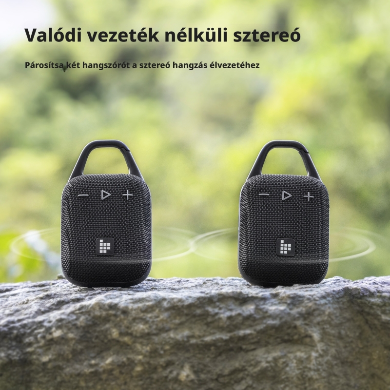 Tronsmart Mirtune H1 Hordozható Bluetooth Hangszóró, 8 W, Bluetooth 5.3, IPX7, Akár 20 Óra Üzemidő, Kék