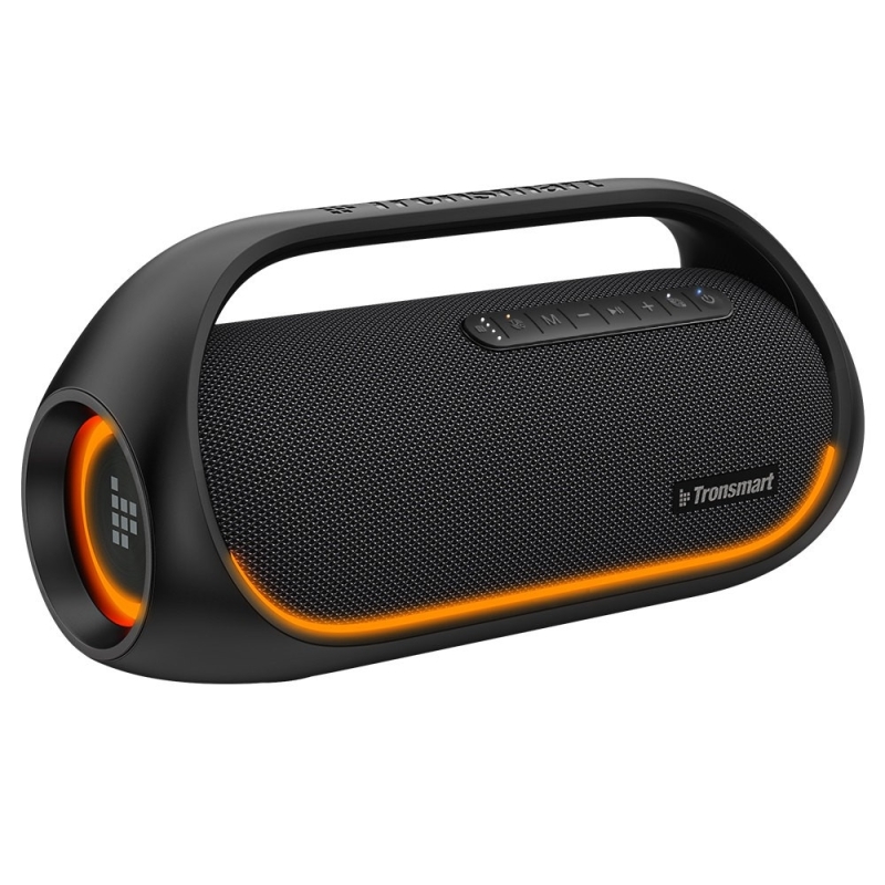 Tronsmart Bang Hordozható Bluetooth Party Hangszóró, 60 W, Bluetooth 5.3, IPX6, Akár 15 Óra Üzemidő, LED Fények
