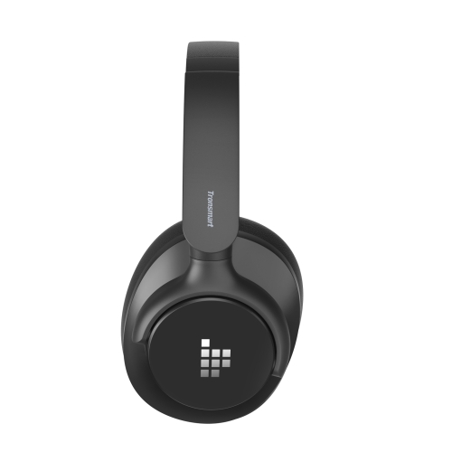 Tronsmart Sounfii Q20S Vezeték Nélküli Fejhallgató, Hybrid ANC -40 dB, Bluetooth 5.3, Akár 60 Óra Üzemidő, Hi-Res Audio, Fekete