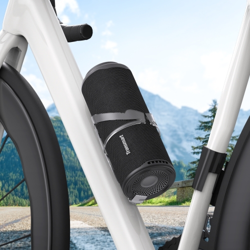 Tronsmart T8 Hordozható Bluetooth Hangszóró, 40 W, 360° Hangzás, Bluetooth 5.3, IPX7, Akár 18 Óra Üzemidő, Fekete