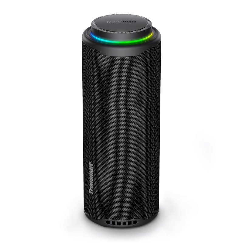 Tronsmart T8 Hordozható Bluetooth Hangszóró, 40 W, 360° Hangzás, Bluetooth 5.3, IPX7, Akár 18 Óra Üzemidő, Fekete