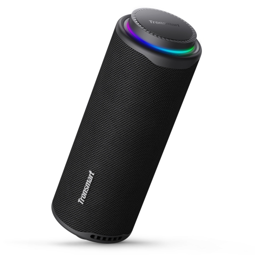Tronsmart T8 Hordozható Bluetooth Hangszóró, 40 W, 360° Hangzás, Bluetooth 5.3, IPX7, Akár 18 Óra Üzemidő, Fekete