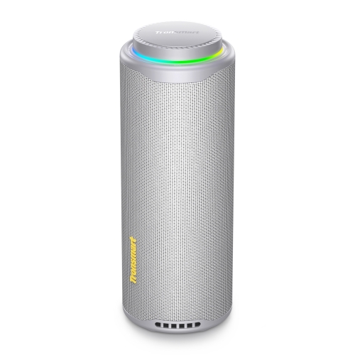 Tronsmart T8 Hordozható Bluetooth Hangszóró, 40 W, 360° Hangzás, Bluetooth 5.3, IPX7, Akár 18 Óra Üzemidő, Szürke