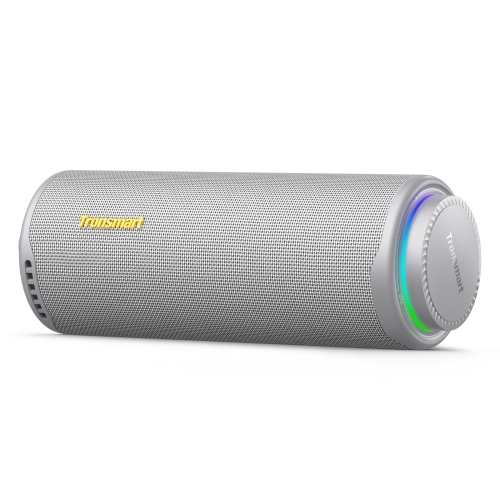 Tronsmart T8 Hordozható Bluetooth Hangszóró, 40 W, 360° Hangzás, Bluetooth 5.3, IPX7, Akár 18 Óra Üzemidő, Szürke