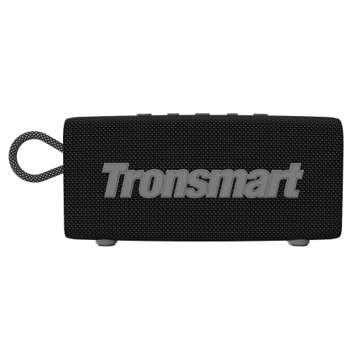 Tronsmart Trip Hordozható Bluetooth Hangszóró, 10 W, Bluetooth 5.3, IPX7, Akár 20 Óra Üzemidő, TWS, Fekete