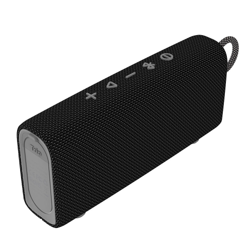 Tronsmart Trip Hordozható Bluetooth Hangszóró, 10 W, Bluetooth 5.3, IPX7, Akár 20 Óra Üzemidő, TWS, Fekete