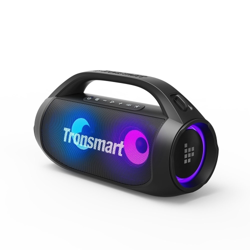 Tronsmart Bang SE Hordozható Bluetooth Party Hangszóró, 40 W, Bluetooth 5.3, IPX6, Akár 24 Óra Üzemidő, LED Fények