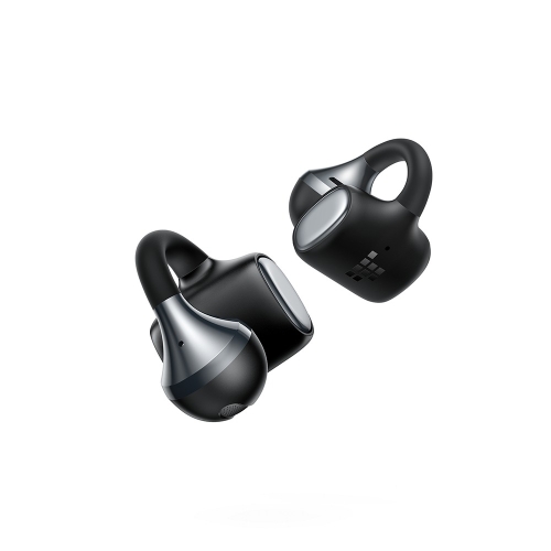 Tronsmart OpenFly Clip 2 Nyitott Kialakítású Bluetooth Fülhallgató, Hi-Res Audio, LDAC, Bluetooth 6.0, Akár 32 Óra Üzemidő, Feke