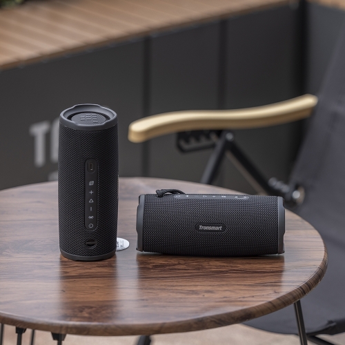Tronsmart Mirtune C3 Plus Hordozható Bluetooth Hangszóró, 50 W, Bluetooth 6.0, IPX7, Auracast™, Akár 12 Óra Üzemidő, Fekete