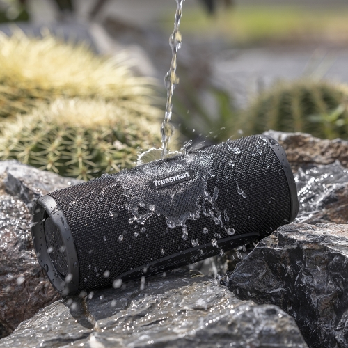 Tronsmart Mirtune C3 Plus Hordozható Bluetooth Hangszóró, 50 W, Bluetooth 6.0, IPX7, Auracast™, Akár 12 Óra Üzemidő, Fekete