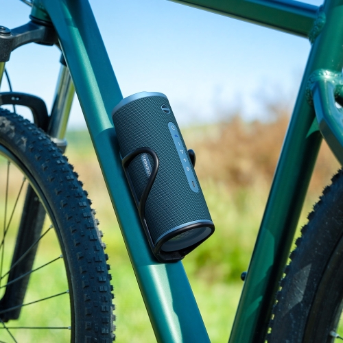 Tronsmart Mirtune C3 Plus Hordozható Bluetooth Hangszóró, 50 W, Bluetooth 6.0, IPX7, Auracast™, Akár 12 Óra Üzemidő, Fekete