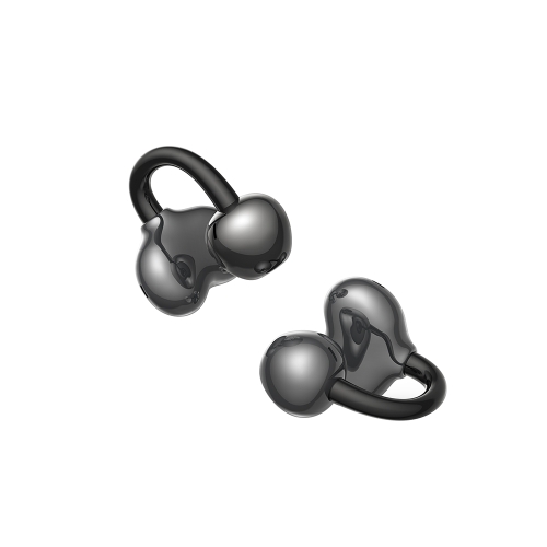 Tronsmart OpenFly Clip Nyitott Kialakítású Bluetooth Fülhallgató, Bluetooth 6.0, 11 mm, IPX5, Akár 24 Óra Üzemidő, Fekete