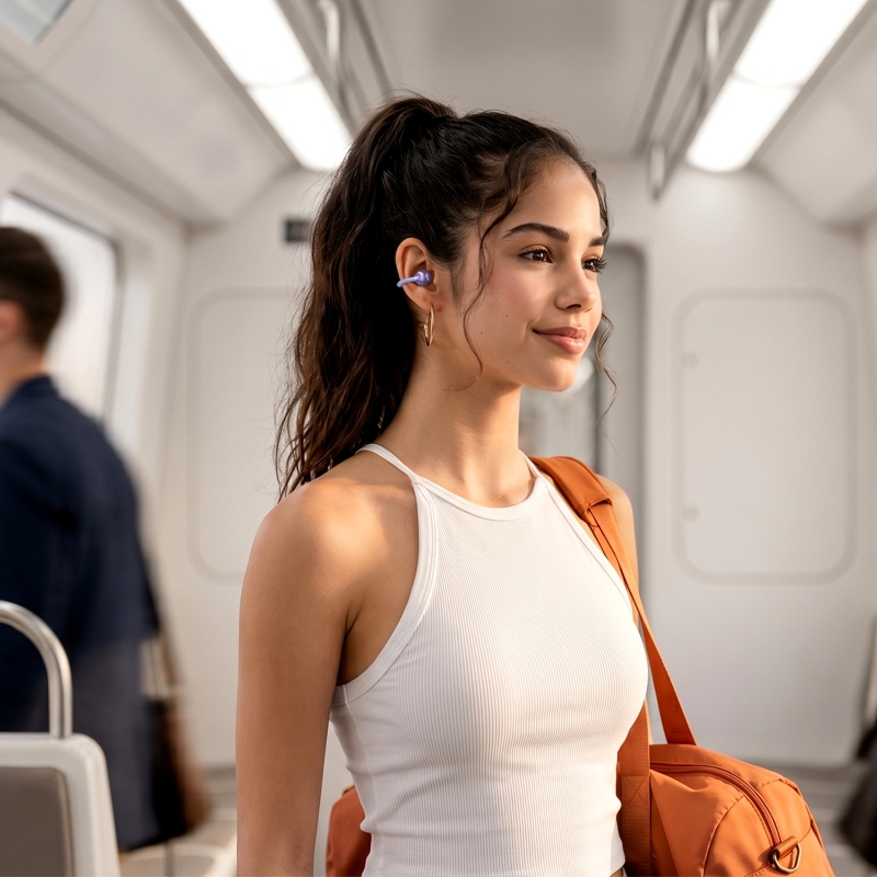 Tronsmart OpenFly Clip Nyitott Kialakítású Bluetooth Fülhallgató, Bluetooth 6.0, 11 mm, IPX5, Akár 24 Óra Üzemidő, Fekete