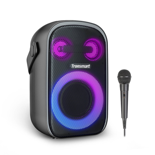 Tronsmart Halo 110 Hordozható Bluetooth Party Hangszóró, 60 W, Bluetooth 5.3, IPX6, Akár 18 Óra Üzemidő, Karaoke