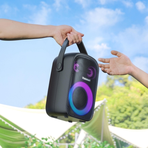 Tronsmart Halo 110 Hordozható Bluetooth Party Hangszóró, 60 W, Bluetooth 5.3, IPX6, Akár 18 Óra Üzemidő, Karaoke