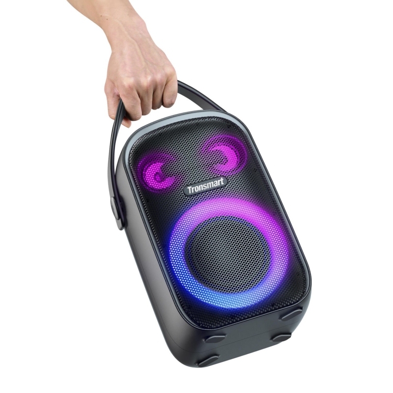 Tronsmart Halo 110 Hordozható Bluetooth Party Hangszóró, 60 W, Bluetooth 5.3, IPX6, Akár 18 Óra Üzemidő, Karaoke
