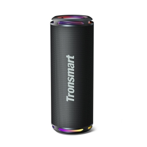 Tronsmart T7 Lite Hordozható Bluetooth Hangszóró, 24 W, Bluetooth 5.3, IPX7, Akár 24 Óra Üzemidő, LED Fények, Fekete