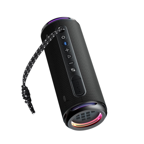Tronsmart T7 Lite Hordozható Bluetooth Hangszóró, 24 W, Bluetooth 5.3, IPX7, Akár 24 Óra Üzemidő, LED Fények, Fekete
