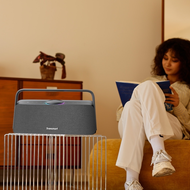 Tronsmart Fiitune X30 Otthoni Bluetooth Hangszóró, 80 W, Hi-Res LDAC, Térhangzás, Bluetooth 5.3, IPX6, Akár 14 Óra Üzemidő, Obsz