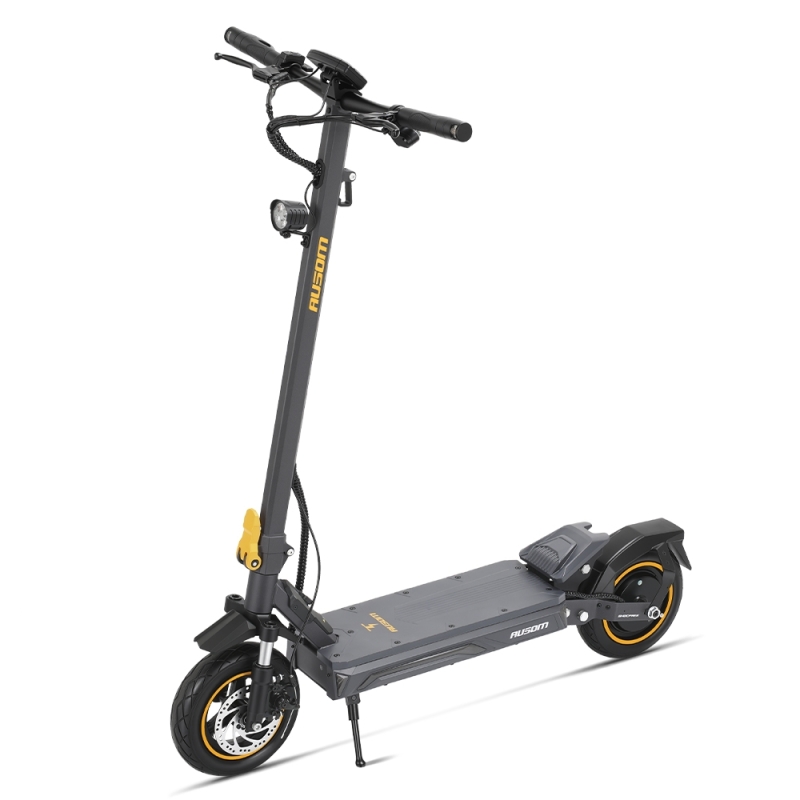 AUSOM K20 Elektromos Roller, 1100 W Csúcsteljesítmény, 45 km/h, Akár 70 km Hatótáv, 48 V 13,5 Ah, NFC