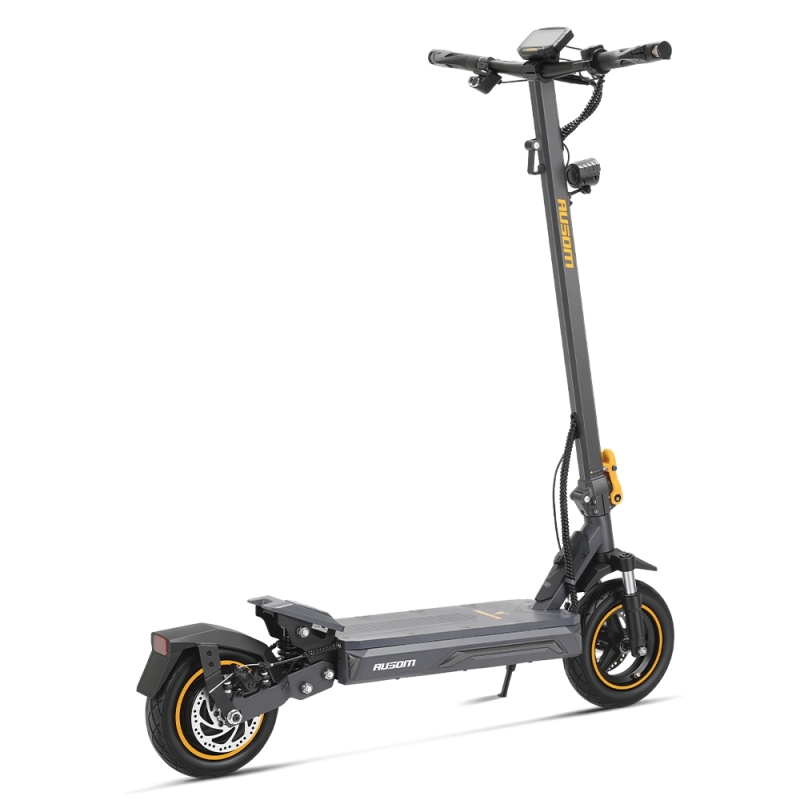 AUSOM K20 Elektromos Roller, 1100 W Csúcsteljesítmény, 45 km/h, Akár 70 km Hatótáv, 48 V 13,5 Ah, NFC
