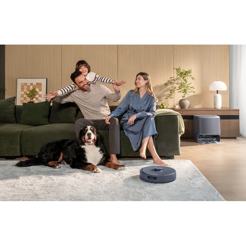Narwal Freo Z10 Ultra Robotporszívó Felmosó Funkcióval, 18 000 Pa, NarMind™ Pro AI, 45–75 °C Mopmosás, Automatikus Ürítő- és Tis